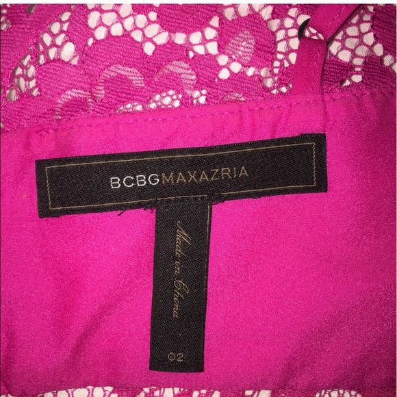 BCBG pink lace dress - Picture 2 of 4